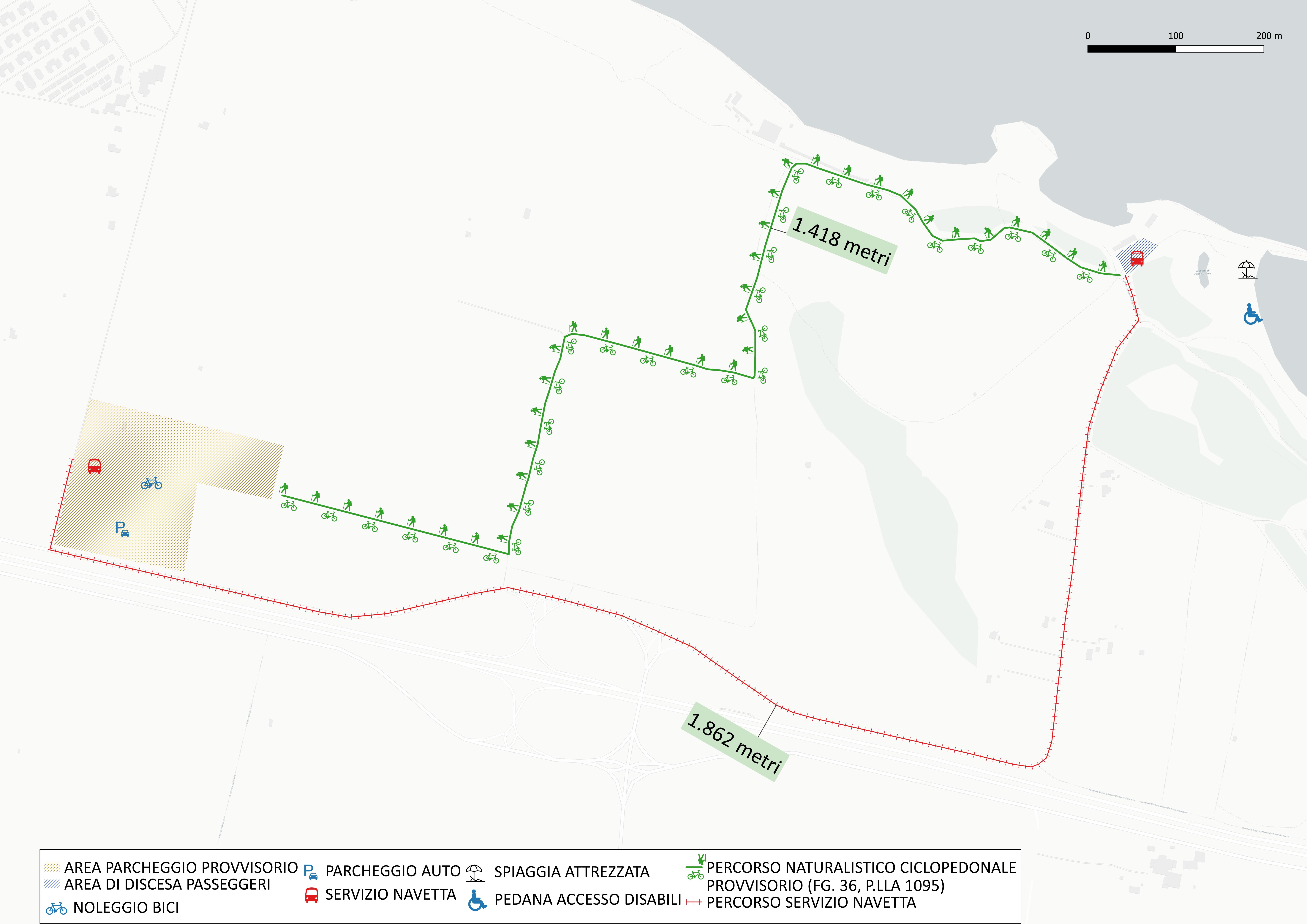 Mappa dei servizi turistici