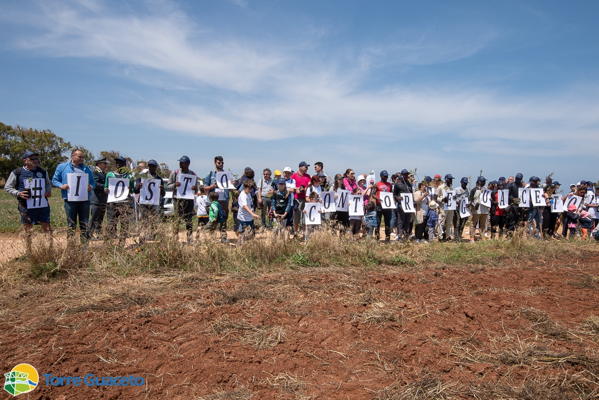 #IoStoConTorreGuaceto: reimpiantati 200 arbusti