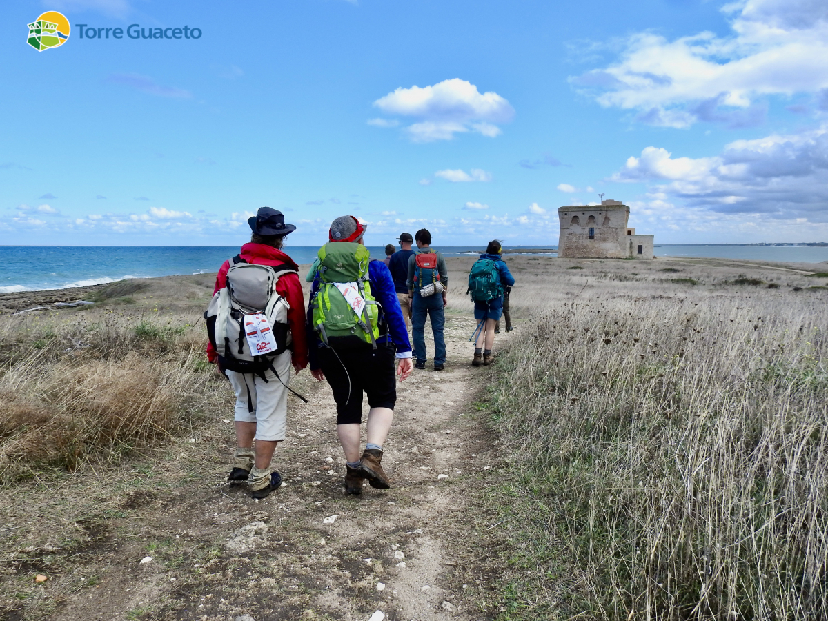 Dall’Inghilterra a Torre Guaceto seguendo la via Francigena: i pellegrini approdano in riserva