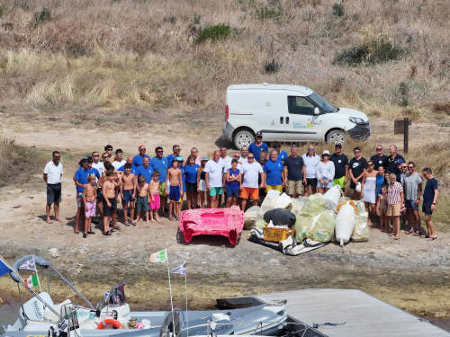 Torre Guaceto e Leghe navali insieme: monitoraggio con la Free Jungle e pulizia del mare con i volontari