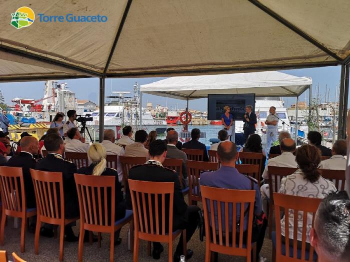 Torre Guaceto al centro della pubblicità progresso plastic-free di Capitaneria e RAI