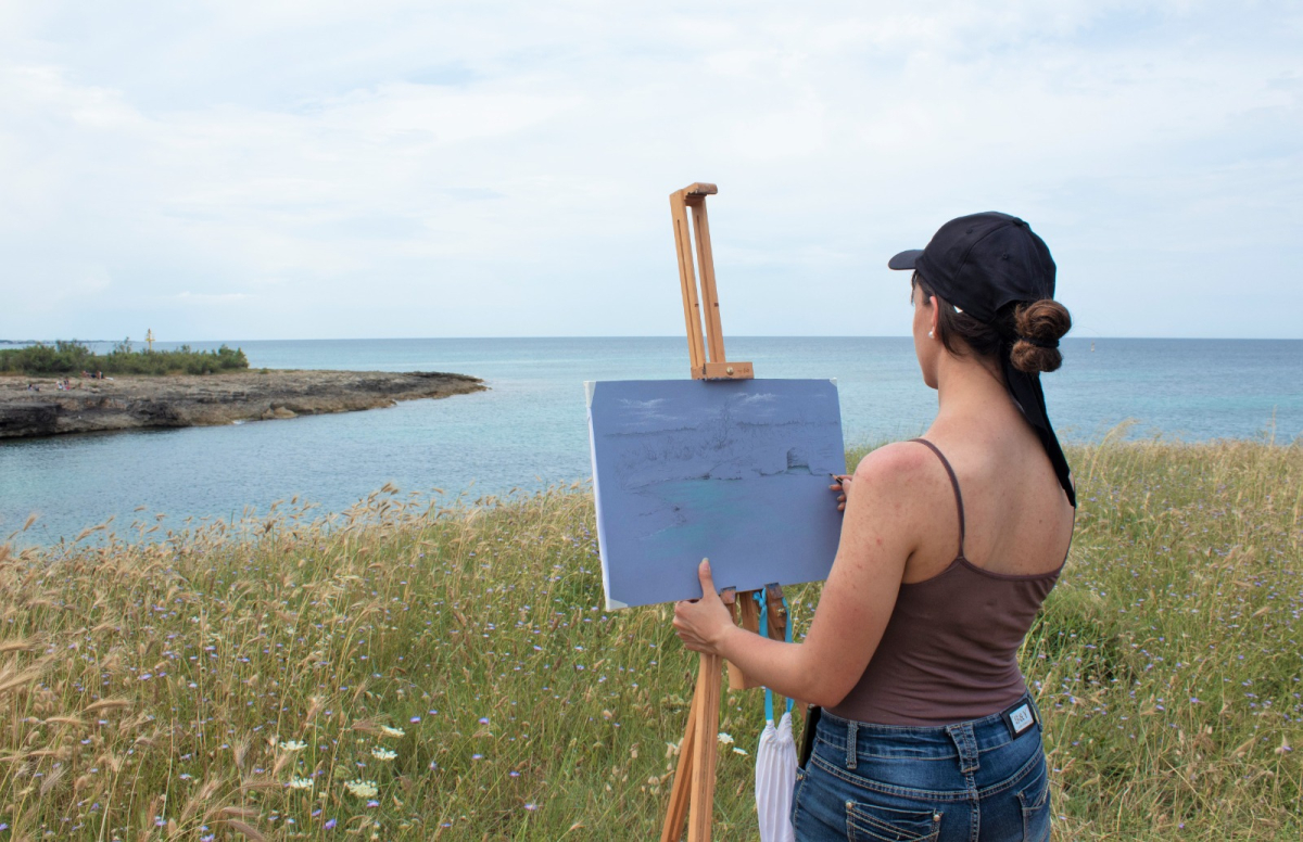 Dall’Accademia di Bari a Torre Guaceto: artisti in erba disegnano la riserva