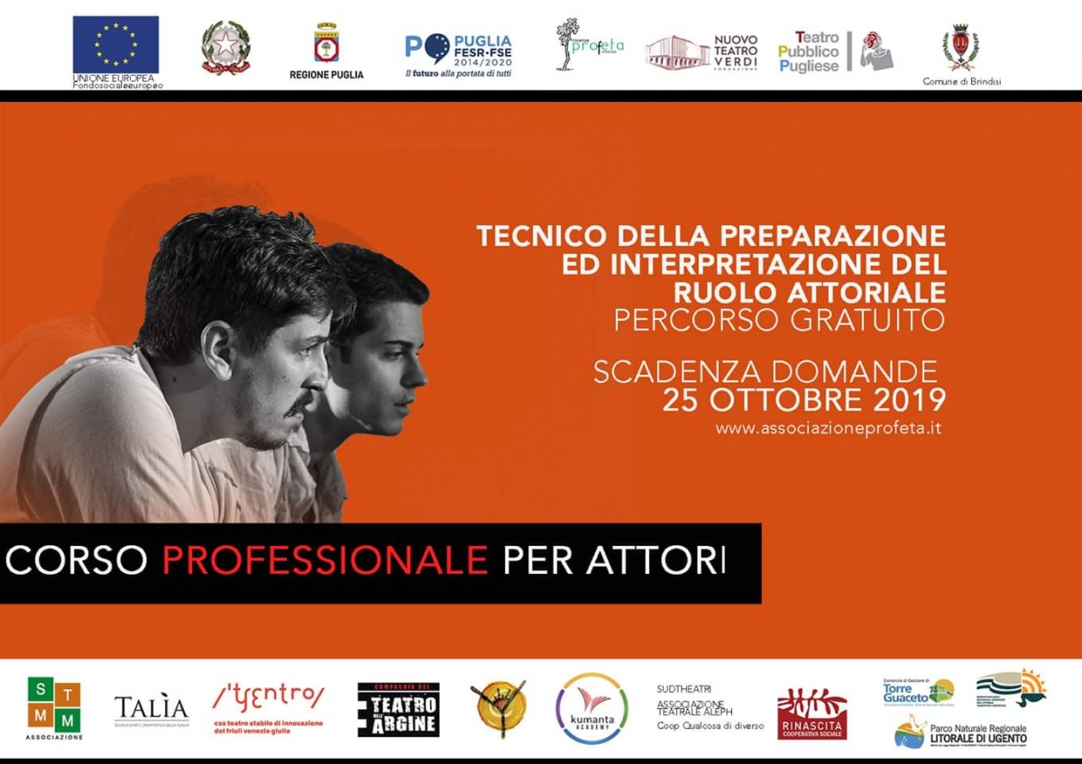 Attori si nasce, in natura: aperte le iscrizioni al corso di formazione
