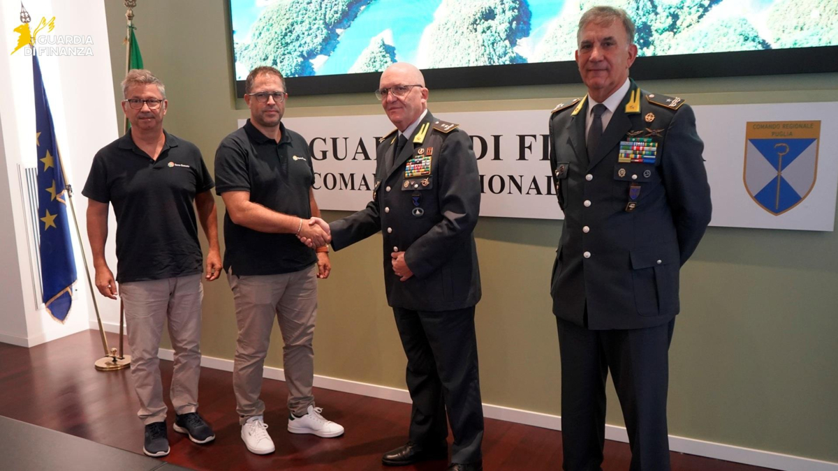 Siglato il protocollo operativo tra il Comando Regionale Puglia della Guardia di Finanza e il Consorzio di Gestione di Torre Guaceto: rafforzata la vigilanza nell’Area Marina Protetta