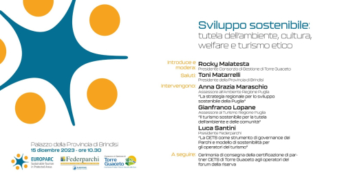 Torre Guaceto e turismo sostenibile: venerdì 15 il convegno e la premiazione degli operatori virtuosi