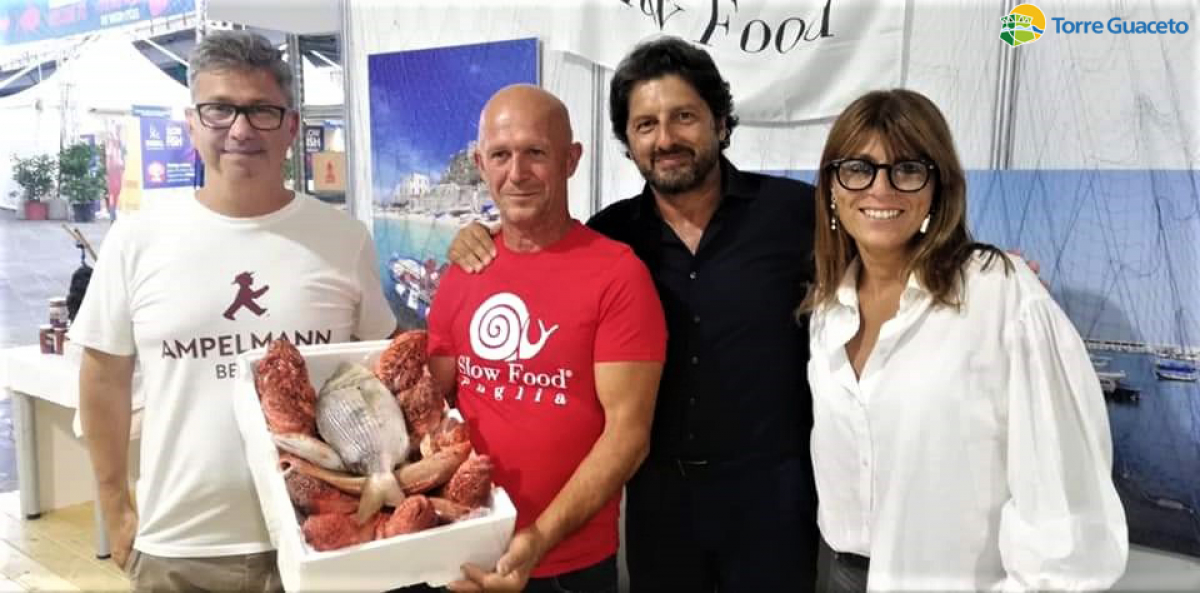 Torre Guaceto a Slow Fish: nascerà il marchio di qualità dei prodotti della riserva e l’alleanza con le scuole